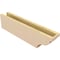 Ekena Millwork 4in. W x 6in. H x 24in. L Garner Woodgrain TimberThane Rafter Tail, Primed Tan RFTUR04X06X24GARRCPR - alternate 6